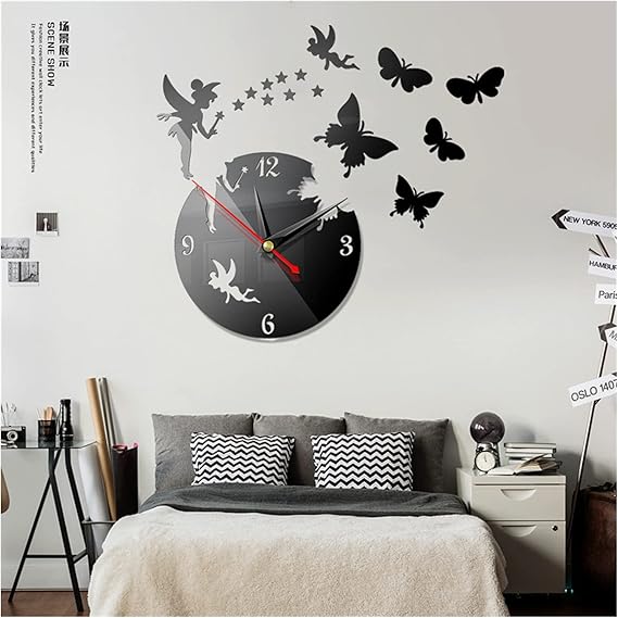 3d Wall Clock Wooden